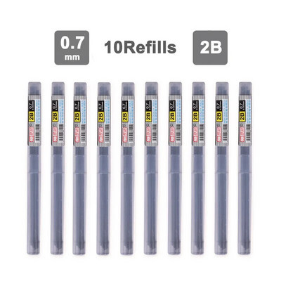 0,5mm/0,7mm Απλό αυτόματο μολύβι Τύπος μαθητή Τύπου Automatic Pen Can Replace Lead Lead Movable Pencil