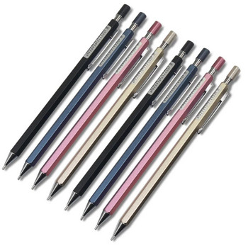 1 τμχ Μηχανικό μολύβι Πλήρες μεταλλικό μηχανικό μολύβι στερεό χρώμα Απλό εξαγωνικό σχήμα Καλή λαβή Μαθητές