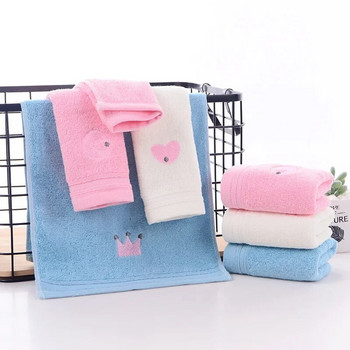 100% памучна детска кърпа Детска сладка малка кърпа Удебелена и мека бебешка кърпа за пране Домашна бебешка абсорбираща кърпа за лице
