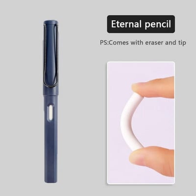 Mūžīgais zīmulis bērniem Jauki pildspalvas Glezniecība Māksla Biroja un skolas piederumi Bezgalības zīmuļi Uzgaļi Uzpildes komplekts Kancelejas piederumi