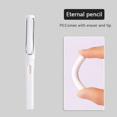 Mūžīgais zīmulis bērniem Jauki pildspalvas Glezniecība Māksla Biroja un skolas piederumi Bezgalības zīmuļi Uzgaļi Uzpildes komplekts Kancelejas piederumi