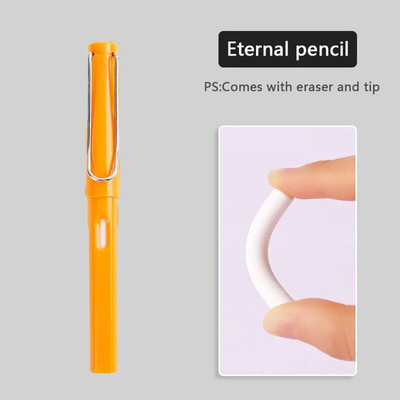 Mūžīgais zīmulis bērniem Jauki pildspalvas Glezniecība Māksla Biroja un skolas piederumi Bezgalības zīmuļi Uzgaļi Uzpildes komplekts Kancelejas piederumi