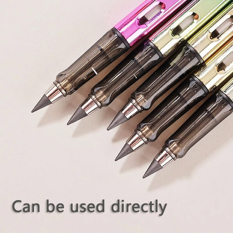 Mūžīgais zīmulis bērniem Jauki pildspalvas Glezniecība Māksla Biroja un skolas piederumi Bezgalības zīmuļi Uzgaļi Uzpildes komplekts Kancelejas piederumi