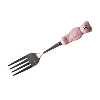 304 Nerūsējošā tērauda kafijas karote arbūzs saldējums karote tējas karote deserta karote dakša bērniem radošs galda piederumu komplekts