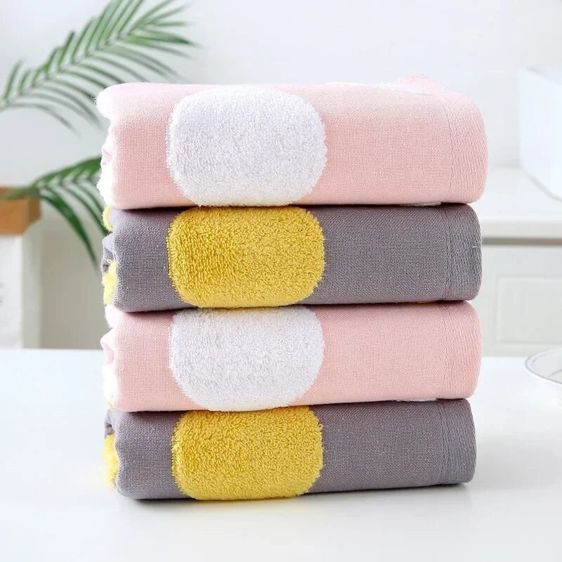 Kokvilnas bērnu bērnu rokas dvielis žakarda karikatūra izšūšana Mārīte Vannas istabas veļas dvielis bērniem