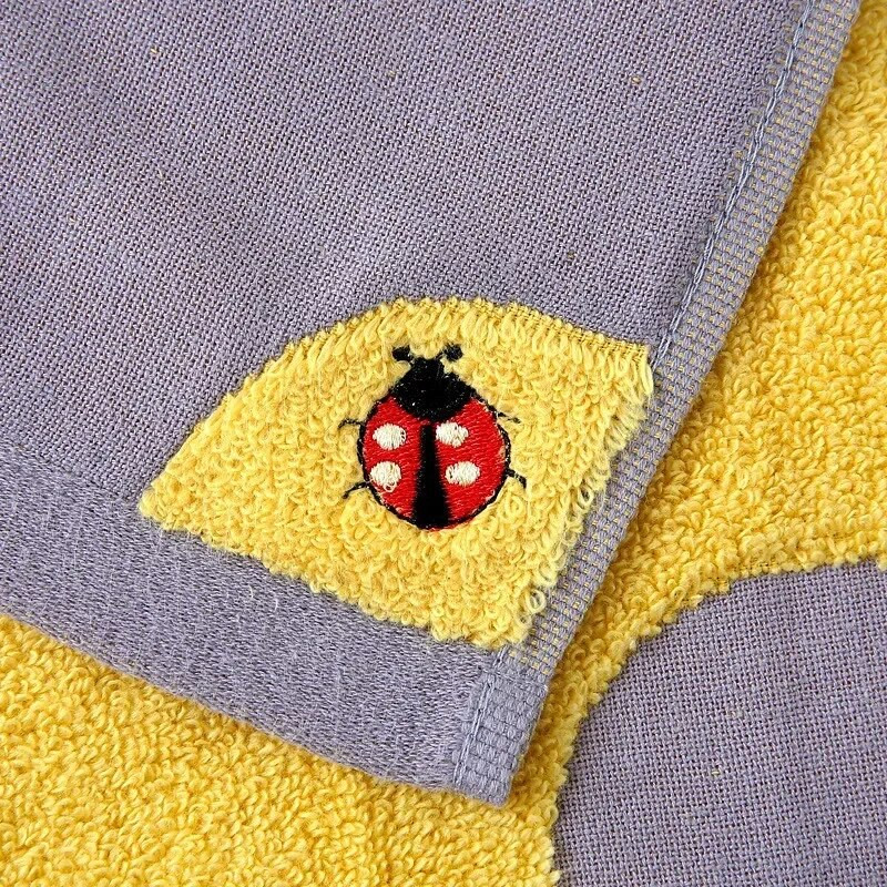 Kokvilnas bērnu bērnu rokas dvielis žakarda karikatūra izšūšana Mārīte Vannas istabas veļas dvielis bērniem