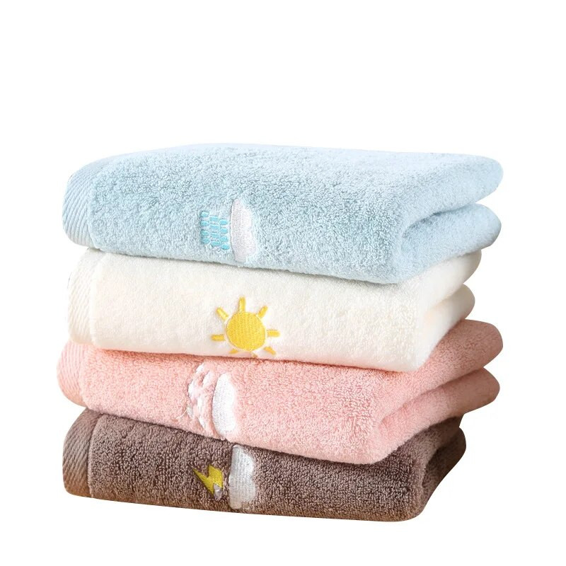 Aukščiausios kokybės 100 % medvilnės rankšluosčių rinkinys suaugusiems poroms – storas, išsiuvinėtas ir paprasta dovana