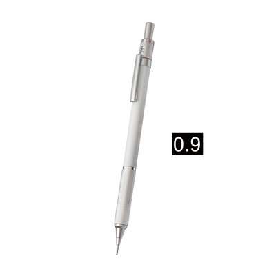 Zemas kvalitātes centra mākslas zīmulis 0,3,0,5,0,7,0,9 mm automātiska dizaina zīmuļa gravitācijas zīmēšana, mehānisks metāls ar augstu rakstīšanu