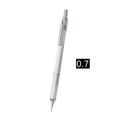 Zemas kvalitātes centra mākslas zīmulis 0,3,0,5,0,7,0,9 mm automātiska dizaina zīmuļa gravitācijas zīmēšana, mehānisks metāls ar augstu rakstīšanu