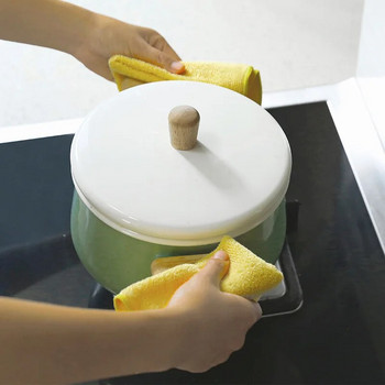 Πανί κουζίνας κρεμαστό πλυντήριο πιάτων Ύφασμα μικροϊνών Απορροφητικό μαξιλαράκι καθαρισμού αντιλιπαντικό πανί που σκουπίζει πετσέτα χεριών Σκεύη καθαρισμού σπιτιού