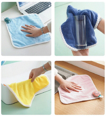 Сладки кърпи за ръце Кухненска кърпа за баня Супер абсорбираща микрофибърна кухненска кърпа Високоефективна кърпа за почистване на съдове