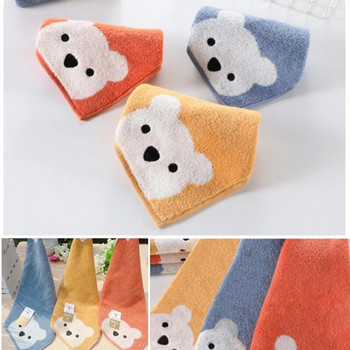 Παιδικές πετσέτες Προσώπου μωρού Χαριτωμένο μοτίβο αρκουδάκι κινουμένων σχεδίων που κρεμιέται μαλακό βαμβάκι για παιδιά προϊόντα μπάνιου