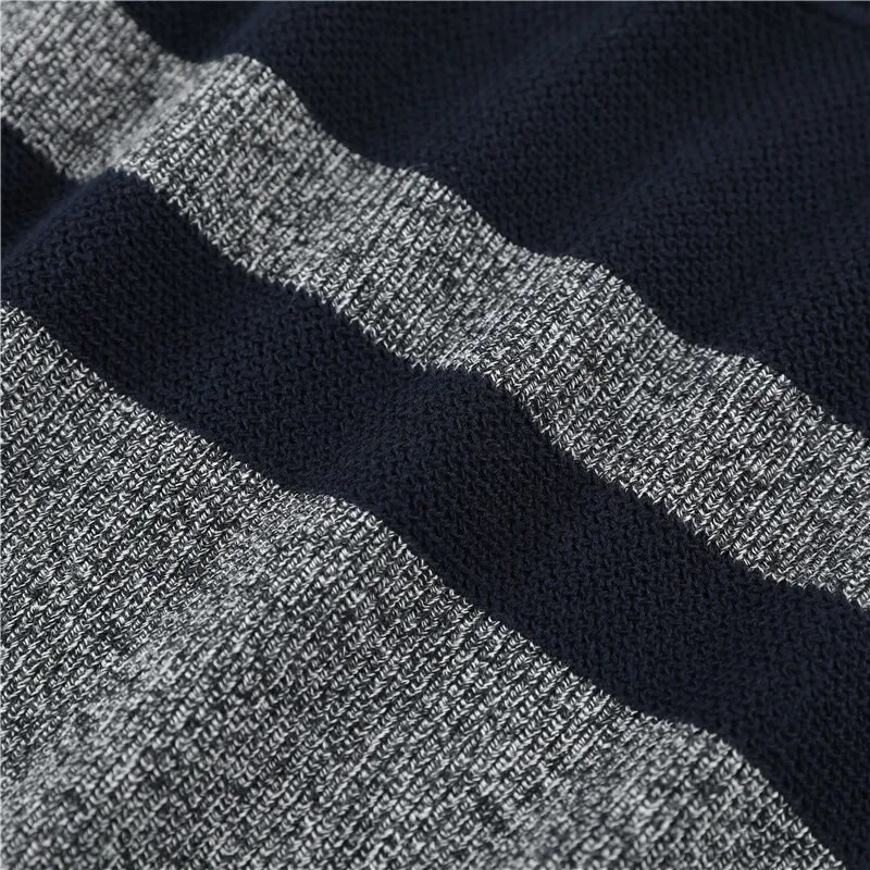 Biezs džemperis džemperis vīriešu rudens kvalitatīvs plāns džemperis, topi Džemperis Vīriešu trikotāža Vīriešu ziemas svītrains džemperis zēnu džemperis T-krekls