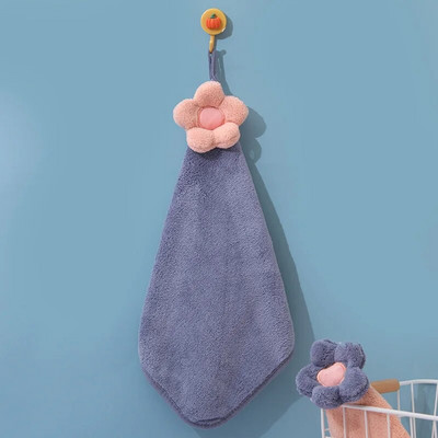 Karikatūra Trusis Cloud Wipe Roku dvielis Mīksts Biezs Koraļļu Fleece Super Uzsūcošs Ātri Izžūst Bērni Frotē Dvieļi Virtuve Vannas istaba