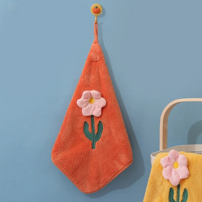 Karikatūra Trusis Cloud Wipe Roku dvielis Mīksts Biezs Koraļļu Fleece Super Uzsūcošs Ātri Izžūst Bērni Frotē Dvieļi Virtuve Vannas istaba