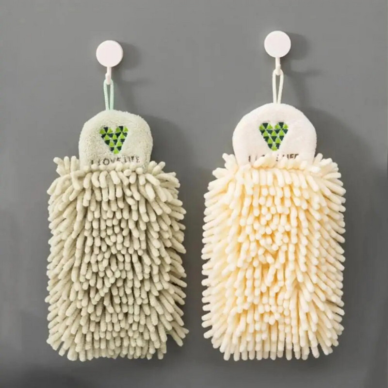 Šenill käterätikud Köök Vannituba Käsirätikupall riputusaasadega Kiirelt kuivavad pehmed imavad mikrokiust rätikud