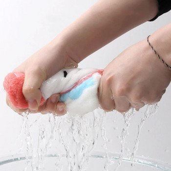 Πετσέτες χεριών κινουμένων σχεδίων για ζώα που κρέμονται παχύρρευστα κοραλλιογενές μαντηλάκι γρήγορου στεγνώματος για πετσέτες καθαρισμού μπάνιου κουζίνας σπιτιού