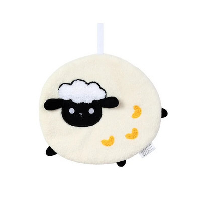 Karikatūra dzīvnieku roku dvielis, sabiezināts koraļļu vilnas ātri žūstošs bērnu kabatlakats mājas virtuvei vannas istabas tīrīšanas dvieļi