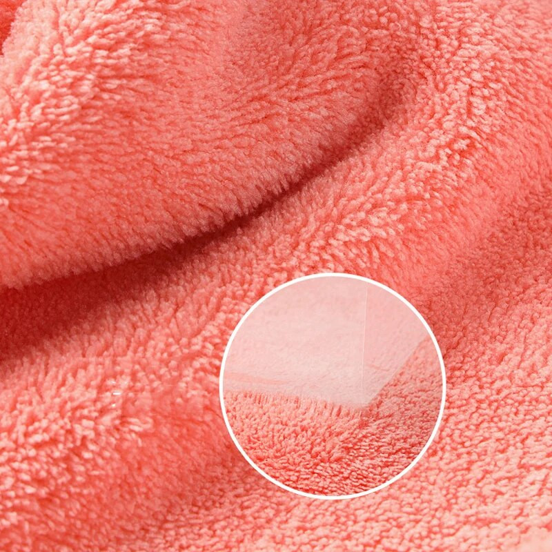 Karikatūra dzīvnieku roku dvielis, sabiezināts koraļļu vilnas ātri žūstošs bērnu kabatlakats mājas virtuvei vannas istabas tīrīšanas dvieļi