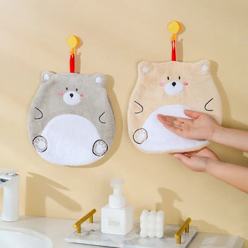 Cartoon Duck Bear Πετσέτες Χεριών Μικροϊνών Απορροφητικό Μαλακό Παιδικό Χαριτωμένο Πετσέτα Μαντήλι Κουζίνας Μπάνιου Πιάτων για το Σπίτι