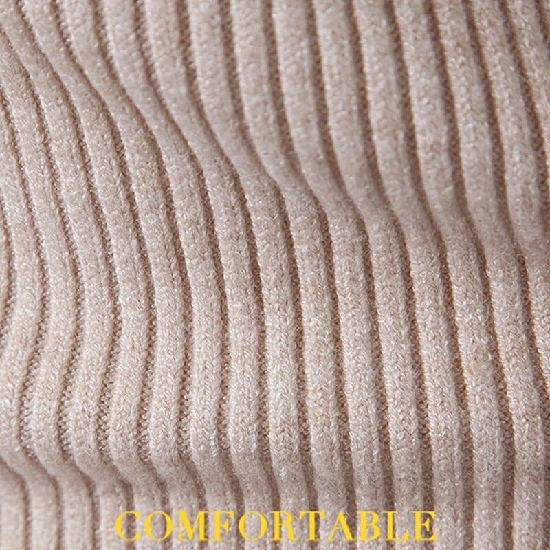 Jesenski muški pulover s dolčevitom i zimskim pletenim prugastim toplim gornjim dijelovima za van