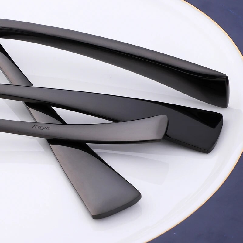 4gab Galda trauku komplekts Galda piederumi Galda piederumi Nerūsējošais tērauds 18/10 trauki Virtuves trauki Ietver nazis dakšiņas karote