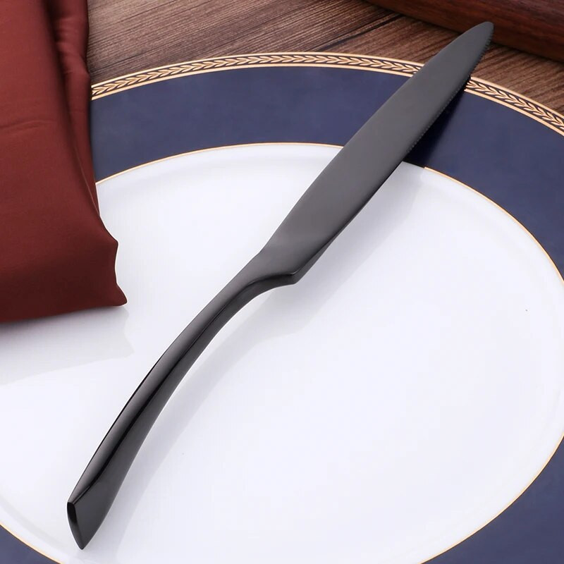 4gab Galda trauku komplekts Galda piederumi Galda piederumi Nerūsējošais tērauds 18/10 trauki Virtuves trauki Ietver nazis dakšiņas karote