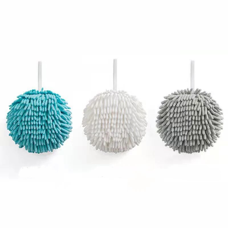 Minkštas vonios rankšluostis Šenilinis pakabinamas rankšluostis Virtuviniai rankšluosčiai Pliušiniai greitai džiūstantys rankšluosčiai sausoms rankoms Kamuoliniai rankšluosčiai rankoms