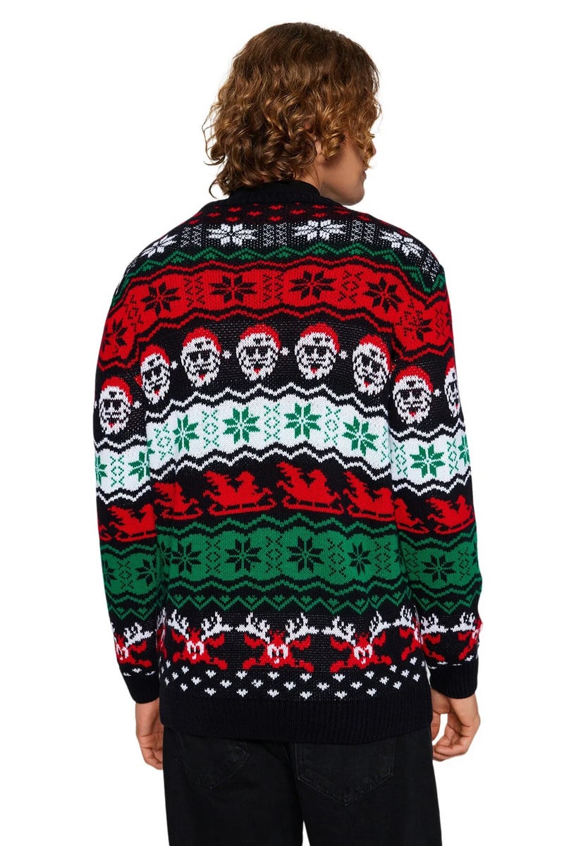 Trendyol Vyriškas kalėdinis džemperis ilgomis rankovėmis