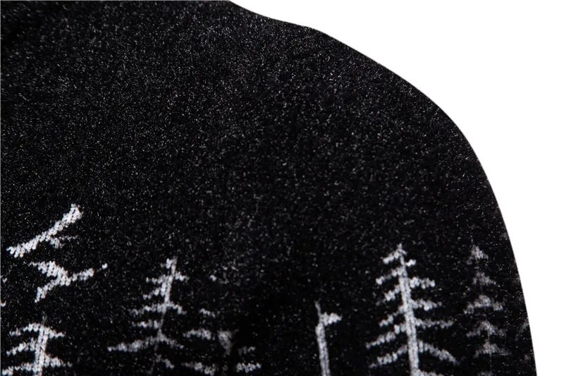 „Trend“ vyriškas naujas, audinės imitacijos megztinis Minkštas ir patogus madingas šiltas megztinis