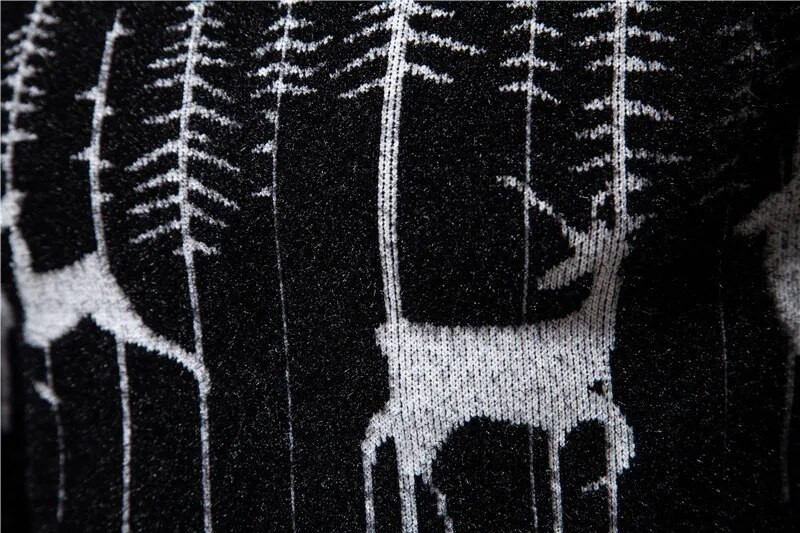 „Trend“ vyriškas naujas, audinės imitacijos megztinis Minkštas ir patogus madingas šiltas megztinis