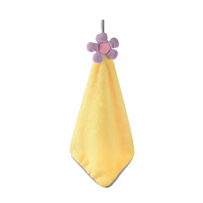 Koraļļu vilnas sauso matu roku dvielis Saules ziedu virtuve Vannas istaba Ātri žūstošs, mīksts, absorbējošs kabatlakats Ādai draudzīgi frotē dvieļi