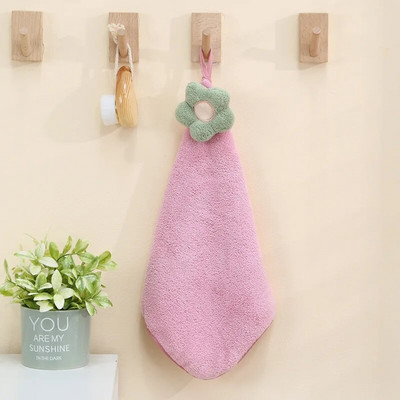 Koraļļu vilnas sauso matu roku dvielis Saules ziedu virtuve Vannas istaba Ātri žūstošs, mīksts, absorbējošs kabatlakats Ādai draudzīgi frotē dvieļi