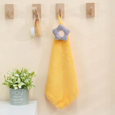 Koraļļu vilnas sauso matu roku dvielis Saules ziedu virtuve Vannas istaba Ātri žūstošs, mīksts, absorbējošs kabatlakats Ādai draudzīgi frotē dvieļi