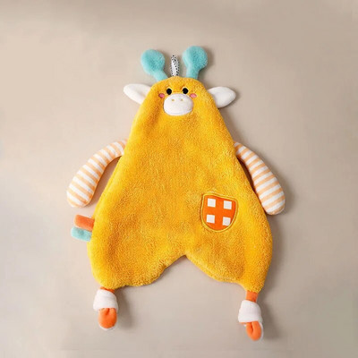 Cartoon Animal πετσέτα μπάνιου για παιδιά Παχύ, μαλακό κοραλί βελούδο, σούπερ απορροφητικό πετσέτες μαλλιών Πανί πιάτων για το σπίτι που δεν πέφτει