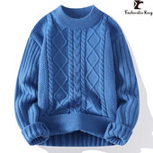 Neseksualūs nauji stori, šilti megztiniai, madingi megztiniai ilgomis rankovėmis, megzti megztiniai