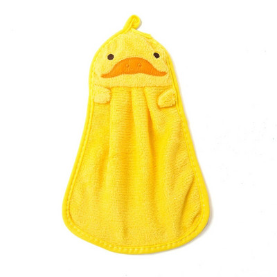 1 ΤΕΜ Cartoon Cute πετσέτα χεριών Απορροφητικό χρώματος που ταιριάζει με το νερό Μαντήλι Οικιακής κουζίνας Μαντηλάκι τουαλέτας