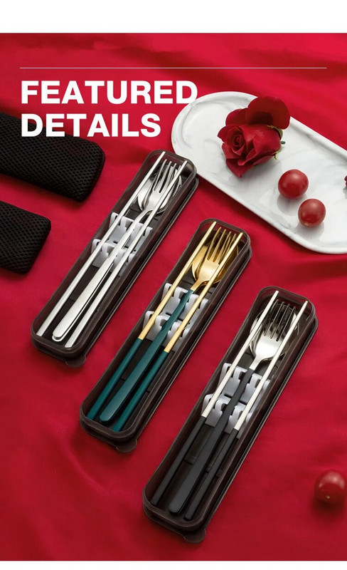 3GAB/DAUDZ Nerūsējošā tērauda galda piederumu komplekts Vakariņu irbulīši, dakšiņas karotes galda piederumu komplekts ar dāvanu kastīti Dropshipping XB 039