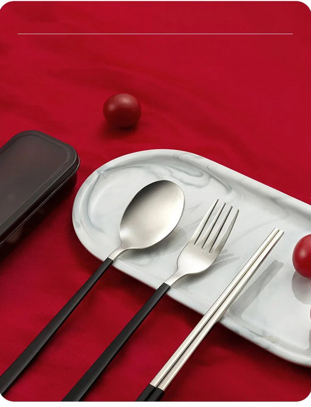 3GAB/DAUDZ Nerūsējošā tērauda galda piederumu komplekts Vakariņu irbulīši, dakšiņas karotes galda piederumu komplekts ar dāvanu kastīti Dropshipping XB 039