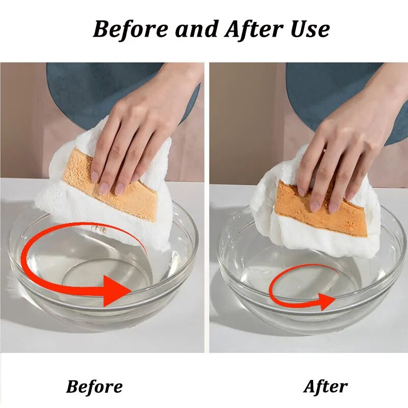 Jauki multfilmu roku dvielis bērniem, īpaši uzsūcošs mikrošķiedras virtuves dvielis koraļļu samta augstas efektivitātes galda piederumu tīrīšanas dvielis