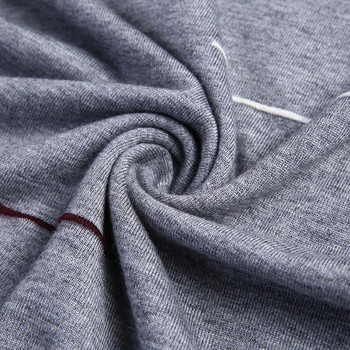 Ανδρικό ριγέ πουλόβερ πουλόβερ Νέο φθινόπωρο Νέο ανδρικό πουλόβερ μόδας Slimfit ανδρικό πουλόβερ Επώνυμα ρούχα Πουκάμισο με λαιμόκοψη χελώνας MZL010