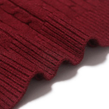 14 χρώματα! Νέο ανδρικό μονόχρωμο μονόχρωμο πουλόβερ με ριγέ ζιβάγκο Ζεστό πουλόβερ πουλόβερ.