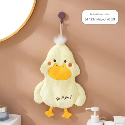 Nuvalykite rankšluostį Koralinis aksominis animacinis filmas gyvūnas Nuvalykite rankšluostį Virtuvė Vonios Rankšluostis Greitai džiūstantis vandenį sugeriantis rankšluostis