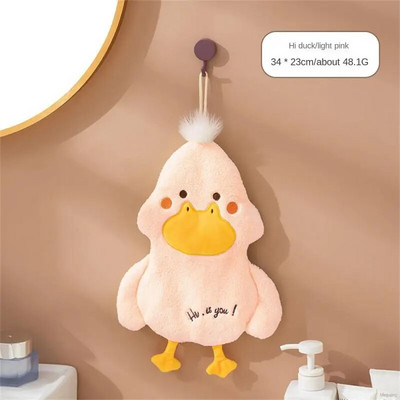 Nuvalykite rankšluostį Koralinis aksominis animacinis filmas gyvūnas Nuvalykite rankšluostį Virtuvė Vonios Rankšluostis Greitai džiūstantis vandenį sugeriantis rankšluostis