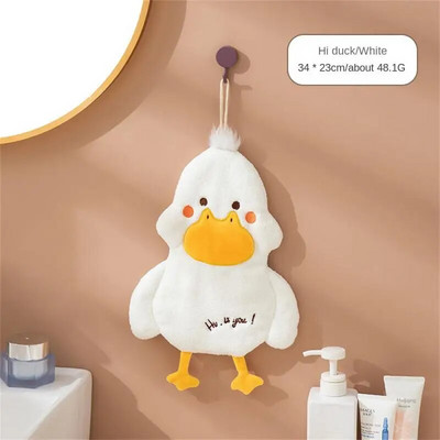 Nuvalykite rankšluostį Koralinis aksominis animacinis filmas gyvūnas Nuvalykite rankšluostį Virtuvė Vonios Rankšluostis Greitai džiūstantis vandenį sugeriantis rankšluostis