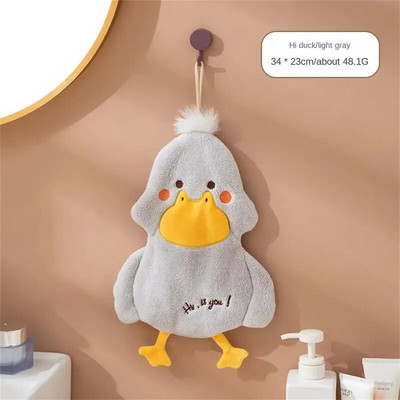 Nuvalykite rankšluostį Koralinis aksominis animacinis filmas gyvūnas Nuvalykite rankšluostį Virtuvė Vonios Rankšluostis Greitai džiūstantis vandenį sugeriantis rankšluostis