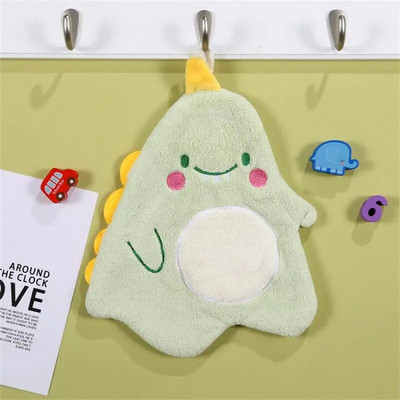 Nuvalykite rankšluostį Koralinis aksominis animacinis filmas gyvūnas Nuvalykite rankšluostį Virtuvė Vonios Rankšluostis Greitai džiūstantis vandenį sugeriantis rankšluostis