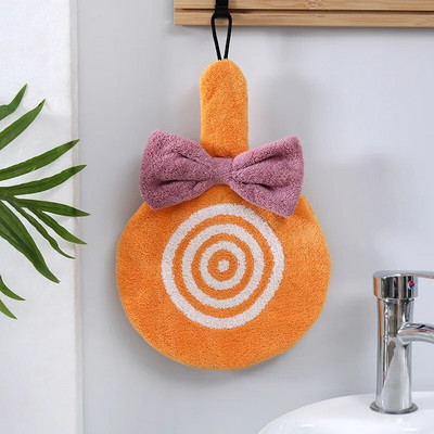 Jauks roku dvielis Mīksts, absorbējošs audums koraļļu samta dvielis Vannas istabas piederumi Pārnēsājami trauku lupatiņi, piekarināmi audumi virtuves piederumi