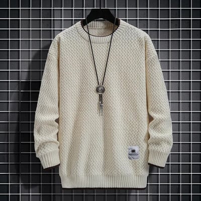 Kötött pulóverek Férfi Pulóverek Téli Pamut Meleg Férfi Ruhák Férfi Őszi Dizájner Ruházat Luxus Y2k Vintage új pulóver