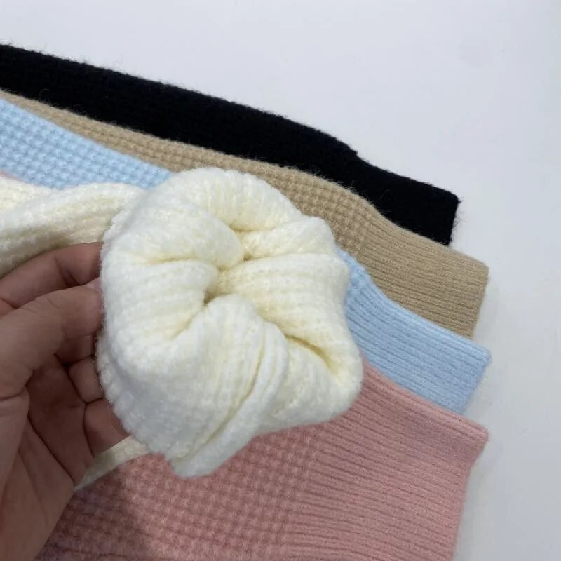 Rudens žiemos saldus megztinis Paprastas O kaklo masyvus trumpas biuro moteriškas kardiganinis paltas Metalinis vienaeilis apatinis drabužis ilgomis rankovėmis